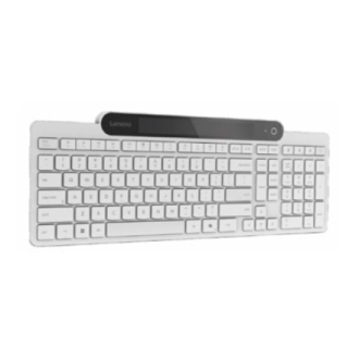 Lenovo 800 Self-Charging Bluetooth Keyboard-US English | Keyboard | Bluetooth | US English | White Lenovo 800 Self-Charging Bluetooth Keyboard-US English | Keyboard | Bluetooth | US English | White
