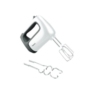 TEFAL | Hand mixer | HT460138 Prep'Mix | 500 W | Hand Mixer | Number of speeds 5 | Turbo mode | White/Grey TEFAL | Hand mixer | HT460138 Prep'Mix | 500 W | Hand Mixer | Number of speeds 5 | Turbo mode | White/Grey