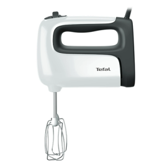 TEFAL | Hand mixer | HT460138 Prep'Mix | 500 W | Hand Mixer | Number of speeds 5 | Turbo mode | White/Grey TEFAL | Hand mixer | HT460138 Prep'Mix | 500 W | Hand Mixer | Number of speeds 5 | Turbo mode | White/Grey