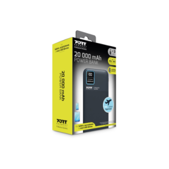 PORT CONNECT External USB-C battery | 20000 mAh | Blue PORT CONNECT External USB-C battery | 20000 mAh | Blue
