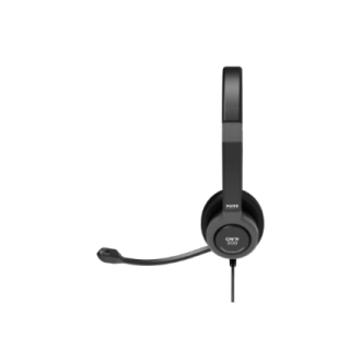 PORT CONNECT | Stereo USB Headphone PRO ON'R 300 | Wired | On-ear | Black | Noise canceling PORT CONNECT | Stereo USB Headphone PRO ON'R 300 | Wired | On-ear | Black | Noise canceling