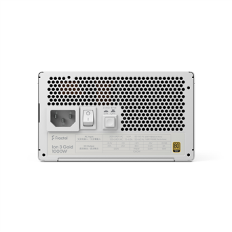 Fractal Design Power Supply, White | Ion 3 Gold | 1000 W Fractal Design Power Supply, White | Ion 3 Gold | 1000 W