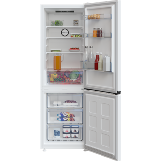 BEKO Refrigerator | B3RCNA344HW1 | Energy efficiency class E | Free standing | Combi | Height 179.6 cm | No Frost system | Fridg BEKO Refrigerator | B3RCNA344HW1 | Energy efficiency class E | Free standing | Combi | Height 179.6 cm | No Frost system | Fridg