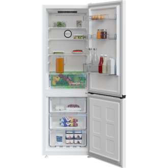 BEKO Refrigerator | B3RCNA344HW1 | Energy efficiency class E | Free standing | Combi | Height 179.6 cm | No Frost system | Fridg BEKO Refrigerator | B3RCNA344HW1 | Energy efficiency class E | Free standing | Combi | Height 179.6 cm | No Frost system | Fridg