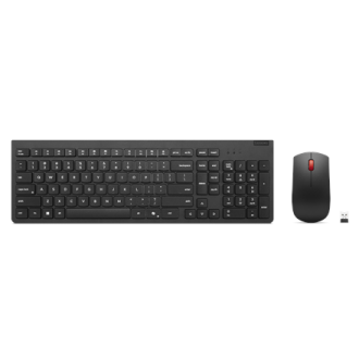 Lenovo Essential Wireless Combo Keyboard & Mouse Gen2 | Keyboard and Mouse Set | Wireless | Mouse included | US | Black Lenovo Essential Wireless Combo Keyboard & Mouse Gen2 | Keyboard and Mouse Set | Wireless | Mouse included | US | Black