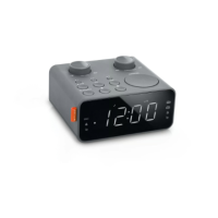 Muse Dual Alarm Clock Radio | M-17 LG | Alarm function | AUX in Muse Dual Alarm Clock Radio | M-17 LG | Alarm function | AUX in