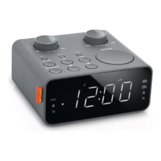Muse Dual Alarm Clock Radio | M-17 LG | Alarm function | AUX in Muse Dual Alarm Clock Radio | M-17 LG | Alarm function | AUX in