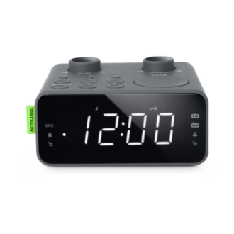 Muse Dual Alarm Clock Radio | M-17 LG | Alarm function | AUX in Muse Dual Alarm Clock Radio | M-17 LG | Alarm function | AUX in