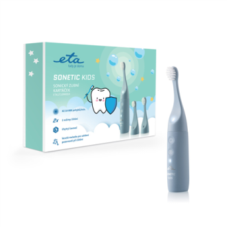 ETA Electric Toothbrush | ETA Sonetic Kids 171090010 | Rechargeable | For kids | Number of brush heads included 2 | Number of te ETA Electric Toothbrush | ETA Sonetic Kids 171090010 | Rechargeable | For kids | Number of brush heads included 2 | Number of te