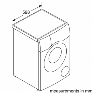 Bosch | Washing Machine | WNC254ARSN | Energy efficiency class A/D | Front loading | Washing capacity 10.5 kg | 1400 RPM | Depth Bosch | Washing Machine | WNC254ARSN | Energy efficiency class A/D | Front loading | Washing capacity 10.5 kg | 1400 RPM | Depth