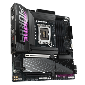 Gigabyte B860M AORUS ELITE WIFI6E | Processor family Intel | Processor socket LGA1851 | DDR5 | Supported hard disk drive interfa Gigabyte B860M AORUS ELITE WIFI6E | Processor family Intel | Processor socket LGA1851 | DDR5 | Supported hard disk drive interfa