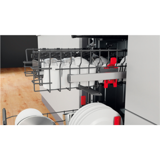 Whirlpool Dishwasher | WSBO 3O34 PF X | Built-in | Width 45 cm | Number of place settings 10 | Number of programs 8 | Energy eff Whirlpool Dishwasher | WSBO 3O34 PF X | Built-in | Width 45 cm | Number of place settings 10 | Number of programs 8 | Energy eff