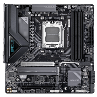 Gigabyte B850M EAGLE WF6E | Processor family AMD | Processor socket AM5 | DDR5 | Supported hard disk drive interfaces SATA, M.2 Gigabyte B850M EAGLE WF6E | Processor family AMD | Processor socket AM5 | DDR5 | Supported hard disk drive interfaces SATA, M.2