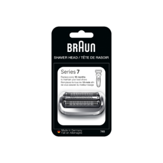 Braun 74S Shaver Replacement Head Series 7, Silver Braun 74S Shaver Replacement Head Series 7, Silver