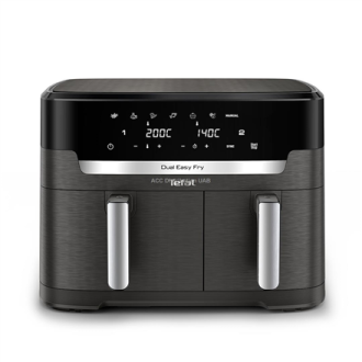 TEFAL | Air Fryer | EY942HE0 Easy Fry Dual XXL | Power 2700 W | Capacity 11 L | Dark Grey TEFAL | Air Fryer | EY942HE0 Easy Fry Dual XXL | Power 2700 W | Capacity 11 L | Dark Grey