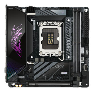 Gigabyte Z890I AORUS ULTRA | Processor family Intel | Processor socket LGA1851 | DDR5 | Supported hard disk drive interfaces M.2 Gigabyte Z890I AORUS ULTRA | Processor family Intel | Processor socket LGA1851 | DDR5 | Supported hard disk drive interfaces M.2
