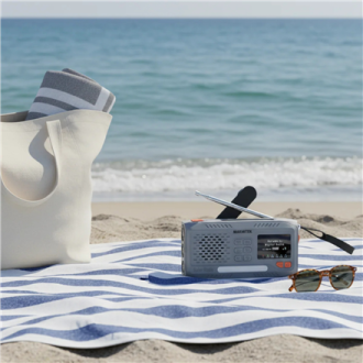 Marmitek Outdoor Radio | RESQ 100 | Gray Marmitek Outdoor Radio | RESQ 100 | Gray