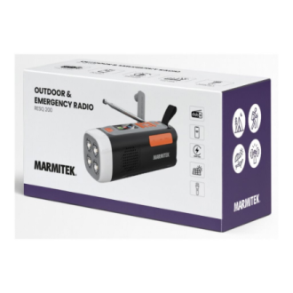 Marmitek Outdoor Radio | RESQ 200 | Black Marmitek Outdoor Radio | RESQ 200 | Black