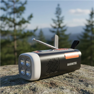 Marmitek Outdoor Radio | RESQ 200 | Black Marmitek Outdoor Radio | RESQ 200 | Black