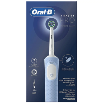 Oral-B | Electric Toothbrush | Vitality Pro | Rechargeable | For adults | Number of brush heads included 1 | Number of teeth bru Oral-B | Electric Toothbrush | Vitality Pro | Rechargeable | For adults | Number of brush heads included 1 | Number of teeth bru