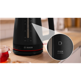 Bosch Kettle | TWK3M123 MyMoment | Electric | 2400 W | 1.7 L | Plastic | 360 rotational base | Black Bosch Kettle | TWK3M123 MyMoment | Electric | 2400 W | 1.7 L | Plastic | 360 rotational base | Black