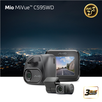 Mio MiVue C595WD (T30 rear cam), Full HD, STARVIS, Speedcam | GPS | Wi-Fi Mio MiVue C595WD (T30 rear cam), Full HD, STARVIS, Speedcam | GPS | Wi-Fi