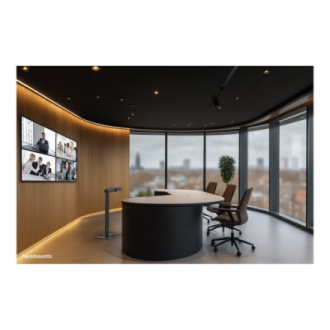 Neomounts Floor stand | AV80-500BL Videobar | Height adjustment, Depth adjustment | 43-110 Neomounts Floor stand | AV80-500BL Videobar | Height adjustment, Depth adjustment | 43-110