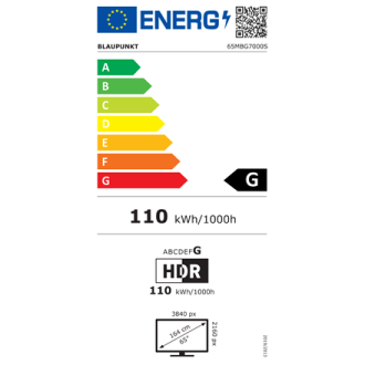 Blaupunkt Mini LED TV | 65MBG7000S | 65 | Smart TV | Google TV | Black Blaupunkt Mini LED TV | 65MBG7000S | 65 | Smart TV | Google TV | Black