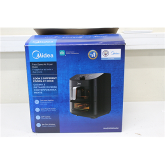SALE OUT. Midea MAD1100DADK Air fryer digital,Two-zone cavity, 6.4L + 4.4L | SALE OUT. Midea Two Zone Airfryer | MAD1100DADK | P SALE OUT. Midea MAD1100DADK Air fryer digital,Two-zone cavity, 6.4L + 4.4L | SALE OUT. Midea Two Zone Airfryer | MAD1100DADK | P