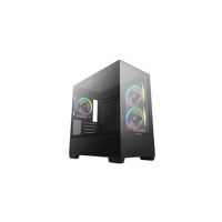 Deepcool Case | CG380 3F | Micro ATX | Black Deepcool Case | CG380 3F | Micro ATX | Black