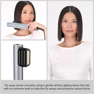 BABYLISS | Hair styling comb | Air Wand AS6555E | Ion conditioning | Number of heating levels 4 | 1600 W | Chrome BABYLISS | Hair styling comb | Air Wand AS6555E | Ion conditioning | Number of heating levels 4 | 1600 W | Chrome