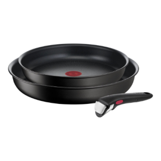 TEFAL | Pan set | Ingenio Eco Resist L3979102 | Frying | Diameter 24/28 cm | Halogen, induction, ceramic glass, gas, electric | 