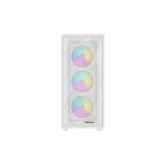 Genesis Gaming PC Case | Diaxid 605 ARGB | Midi Tower | White Genesis Gaming PC Case | Diaxid 605 ARGB | Midi Tower | White