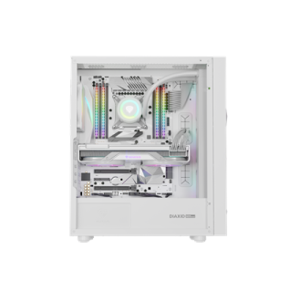 Genesis Gaming PC Case | Diaxid 605 ARGB | Midi Tower | White Genesis Gaming PC Case | Diaxid 605 ARGB | Midi Tower | White