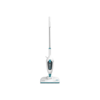 BLACK & DECKER Steam mop | FSM13E1-QS | Power 1300 W | Water tank capacity 0.38 L | White BLACK & DECKER Steam mop | FSM13E1-QS | Power 1300 W | Water tank capacity 0.38 L | White