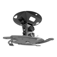 EDBAK Projector Ceiling mount | PMV400 Universal | Horizontal adjustment | Maximum weight (capacity) 30 kg | Black EDBAK Projector Ceiling mount | PMV400 Universal | Horizontal adjustment | Maximum weight (capacity) 30 kg | Black