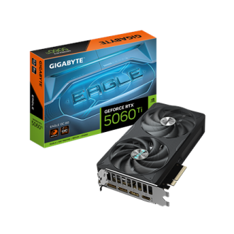 Gigabyte GeForce RTX 5060 Ti EAGLE OC 8G | NVIDIA | 8 GB | GeForce RTX 5060 Ti | GDDR7 | HDMI ports quantity 1 | PCI-E 5.0 Gigabyte GeForce RTX 5060 Ti EAGLE OC 8G | NVIDIA | 8 GB | GeForce RTX 5060 Ti | GDDR7 | HDMI ports quantity 1 | PCI-E 5.0