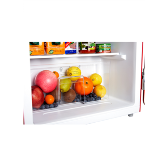 Midea Refrigerator | MDRD142SLE32 | Energy efficiency class E | Free standing | Larder | Height 83.5 cm | Fridge net capacity 93 Midea Refrigerator | MDRD142SLE32 | Energy efficiency class E | Free standing | Larder | Height 83.5 cm | Fridge net capacity 93