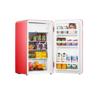 Midea Refrigerator | MDRD142SLE32 | Energy efficiency class E | Free standing | Larder | Height 83.5 cm | Fridge net capacity 93 Midea Refrigerator | MDRD142SLE32 | Energy efficiency class E | Free standing | Larder | Height 83.5 cm | Fridge net capacity 93