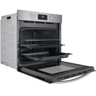 INDESIT Oven | IO 255HU X | 71 L | Electric | Hydrolytic | Electronic | Convection | Height 59.5 cm | Width 59.5 cm | Stainless INDESIT Oven | IO 255HU X | 71 L | Electric | Hydrolytic | Electronic | Convection | Height 59.5 cm | Width 59.5 cm | Stainless