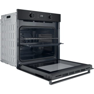 INDESIT Oven | IO K55C B | 71 L | Electric | Catalytic | Electronic | Height 59.5 cm | Width 59.5 cm | Black
