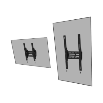 Neomounts Wall mount | WL35S-950BL19 | Tilt, Height adjustment, Width adjustment, Rotate | 55-115 Neomounts Wall mount | WL35S-950BL19 | Tilt, Height adjustment, Width adjustment, Rotate | 55-115