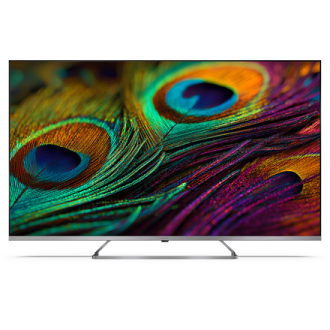 Sharp 4K QLED MiniLED TV | 50JP7265E | 50 | Smart TV | Google TV | UHD | Silver Sharp 4K QLED MiniLED TV | 50JP7265E | 50 | Smart TV | Google TV | UHD | Silver