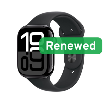 Apple Renewed Grade B | Apple Watch Series 10 LTE 46mm | Jet Black Apple Renewed Grade B | Apple Watch Series 10 LTE 46mm | Jet Black