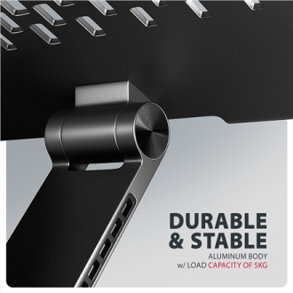 AXAGON STND-LRB stand with 360 rotation for laptops and tablets | Adjustable Height, Angle | 10-17.3 AXAGON STND-LRB stand with 360 rotation for laptops and tablets | Adjustable Height, Angle | 10-17.3