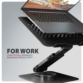AXAGON STND-LRB stand with 360 rotation for laptops and tablets | Adjustable Height, Angle | 10-17.3 AXAGON STND-LRB stand with 360 rotation for laptops and tablets | Adjustable Height, Angle | 10-17.3