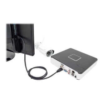 Digitus HDMI High Speed with Ethernet Connection Cable | DB-330123-020-S | 2 m Digitus HDMI High Speed with Ethernet Connection Cable | DB-330123-020-S | 2 m