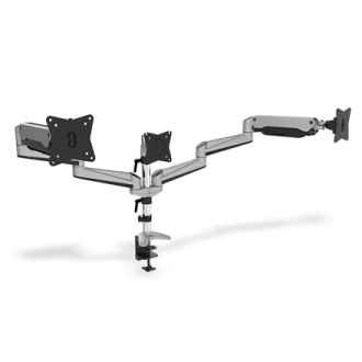Digitus Desk Mount | Triple Monitor Gas Spring Mount DA-90363 | Adjustable Height, Tilt, Swivel | 15-27 Digitus Desk Mount | Triple Monitor Gas Spring Mount DA-90363 | Adjustable Height, Tilt, Swivel | 15-27