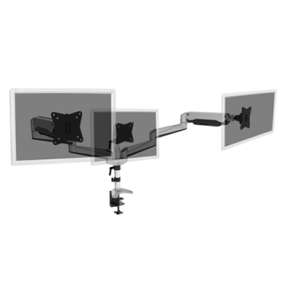 Digitus Desk Mount | Triple Monitor Gas Spring Mount DA-90363 | Adjustable Height, Tilt, Swivel | 15-27 Digitus Desk Mount | Triple Monitor Gas Spring Mount DA-90363 | Adjustable Height, Tilt, Swivel | 15-27