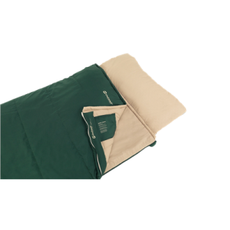 Outwell Contour Prime Green | Sleeping Bag | 220 x 85 cm | Temperature -13 to 16 C | Right Zipper Outwell Contour Prime Green | Sleeping Bag | 220 x 85 cm | Temperature -13 to 16 C | Right Zipper